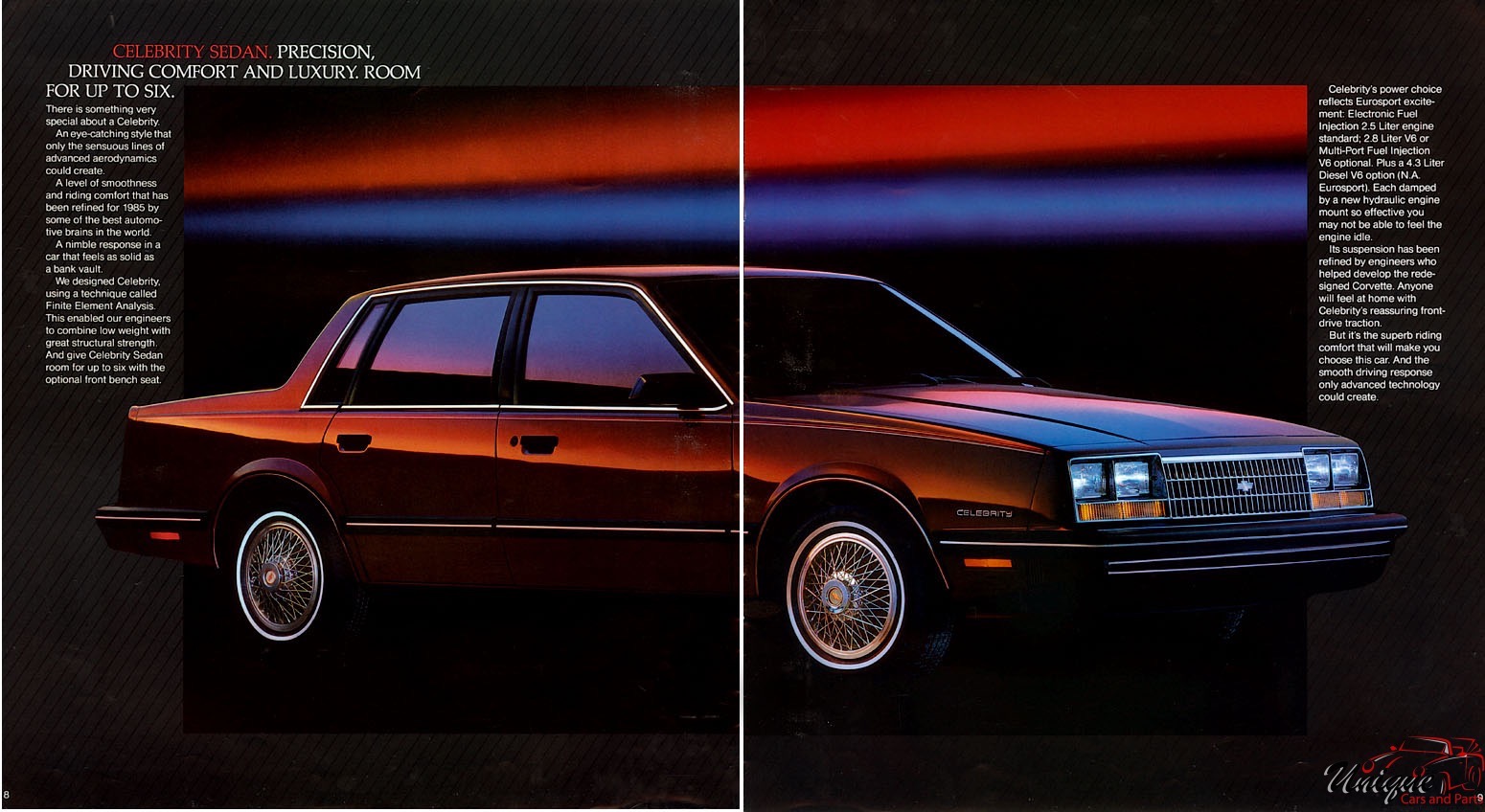 1985 Chevrolet Celebrity Brochure Page 3